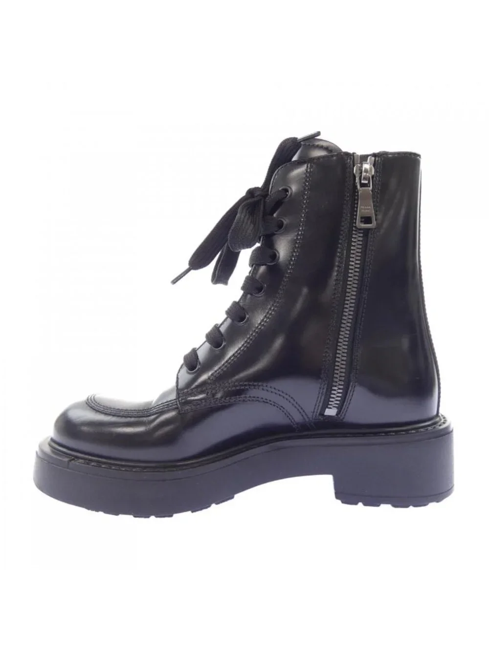 Prada Triangle Logo Boots